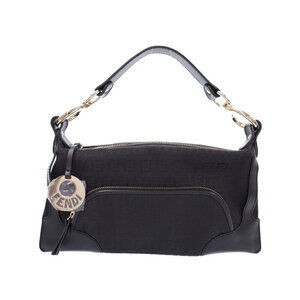 Fendi Zucchino Chef shoulder bag Black